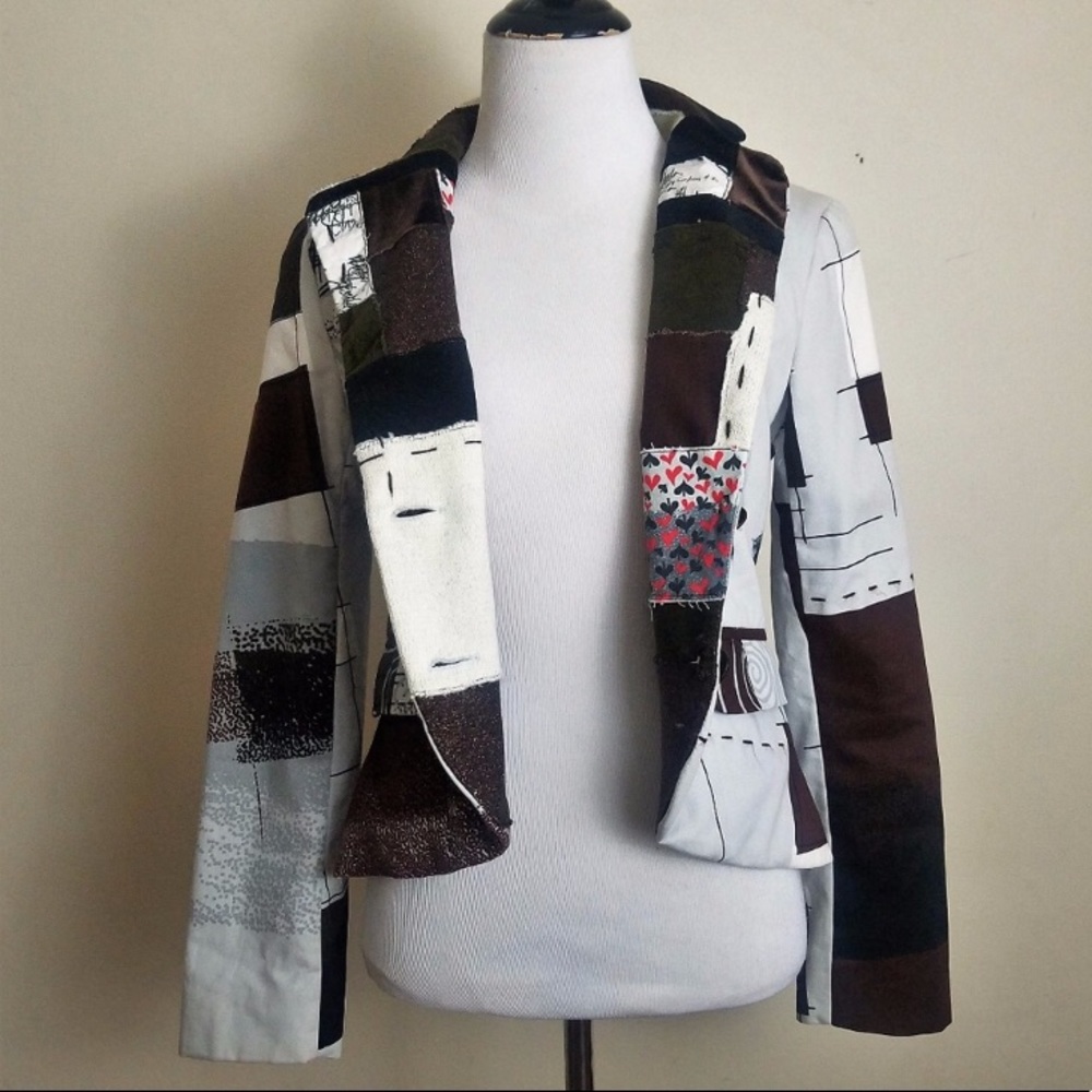 {Paramita} patchwork blazer - Picture 7 of 8
